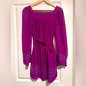 Super cute fuchsia purple dress!